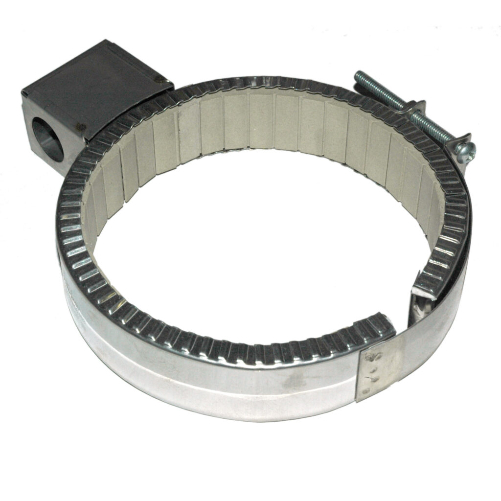 Heater Band, 6 to 6-1/2" Inside Diameter x 1-1/2" Wide, 240 Volt, 950 Watt, Ceramic