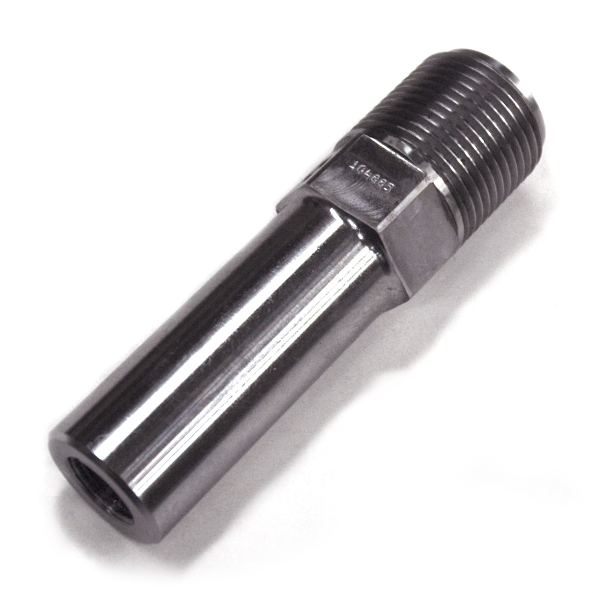 Hot Melt RT Nozzle Body, 6-1/4" (7" with Tip), 1-3/4"-8 Thd, 3/4" RO with 3/8"-24 Hot Melt T/C Hole - Image 1