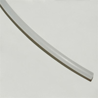 Tubing, Polyethylene, 3/8" OD, 1/4" ID, Natural Color
