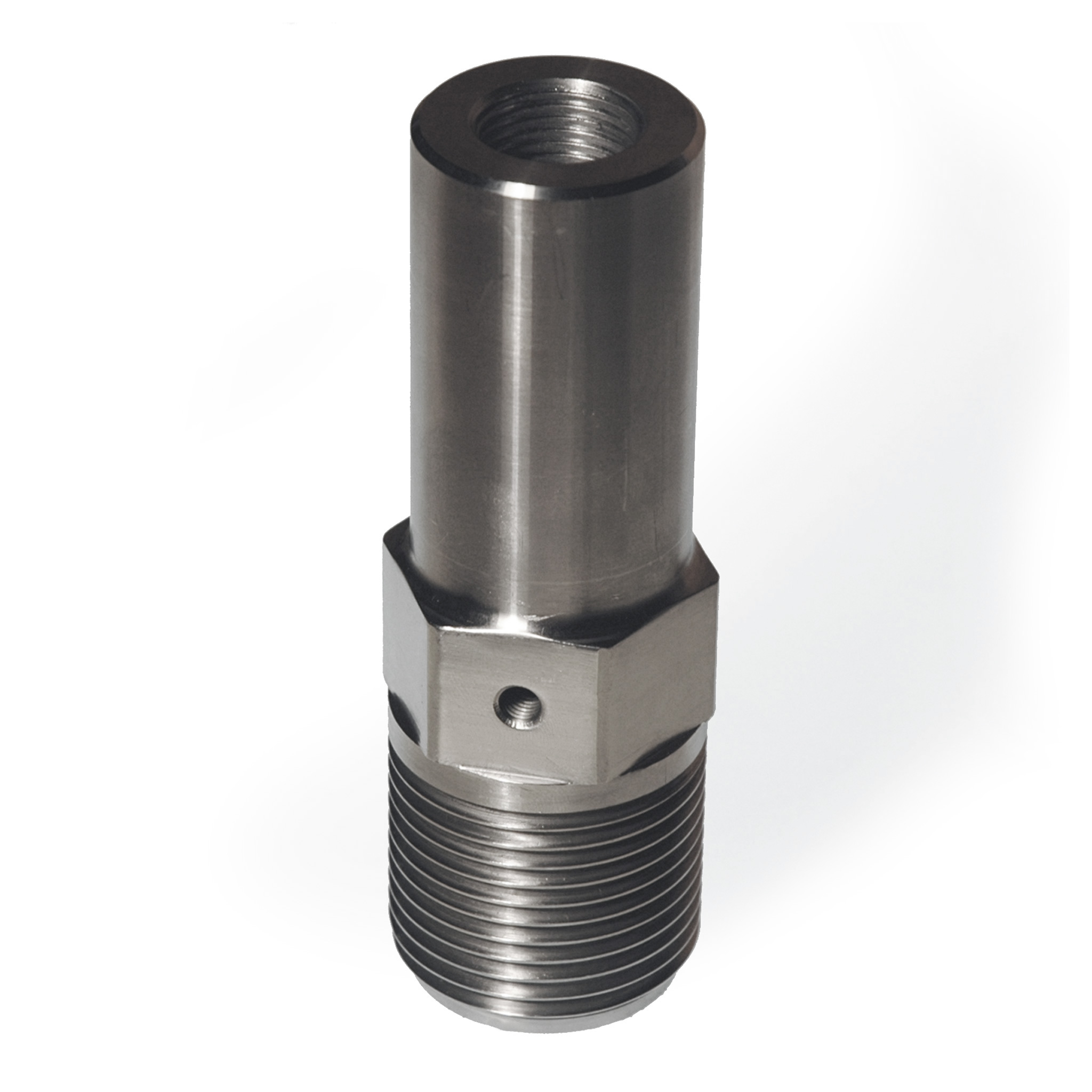 Nozzle Body, RT Style, FT, 4-1/4" Long (5" with Tip), 1-3/4"-12 Thd, 3/4" RO - Image 1