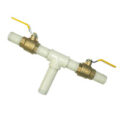 Manifold/Air Splitter, for IMS Hot Air Hopper Dryers. Includes (2) Ball Valves - Image 2