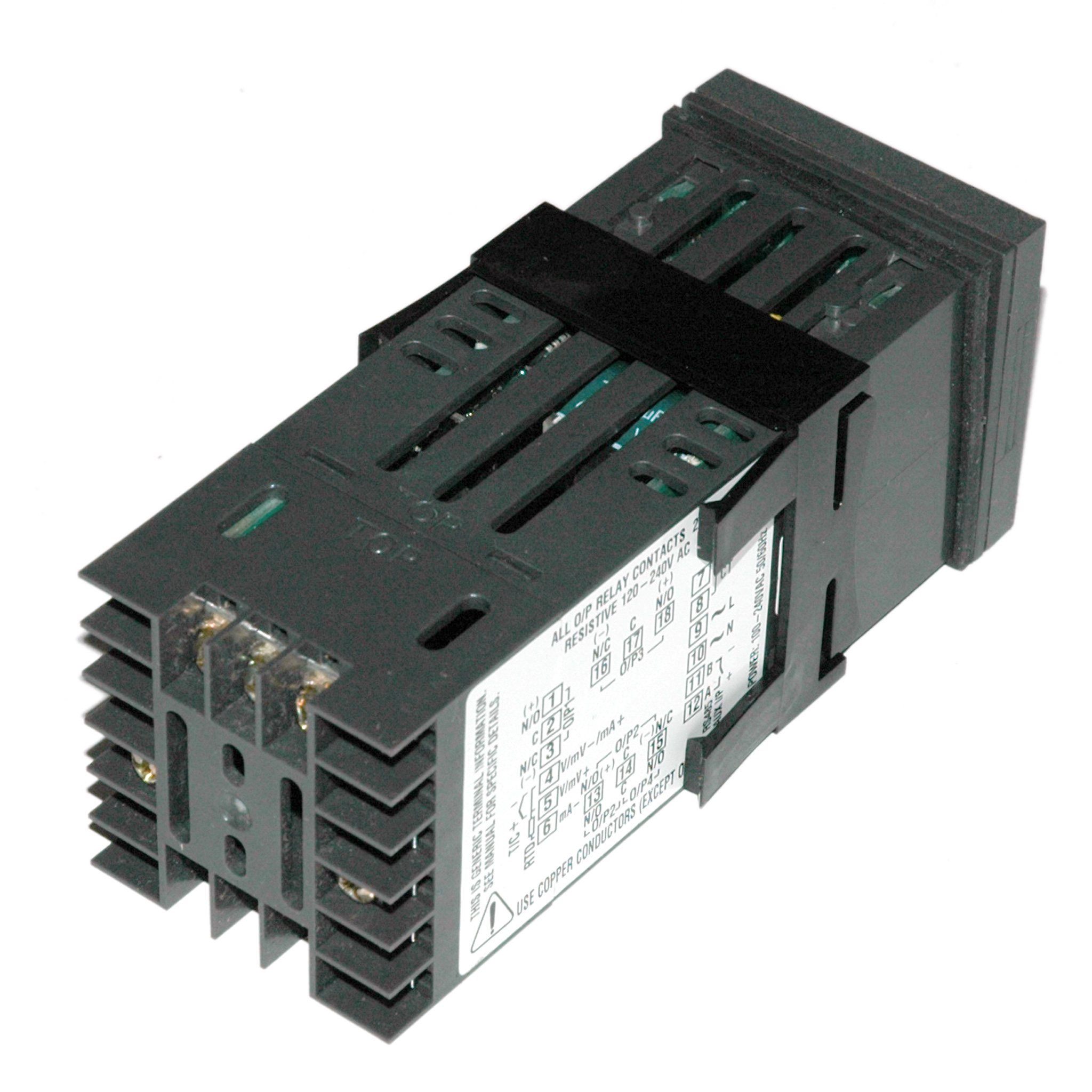 1/16 Din West Model 6100+, Temperature Controller, 32-842F J Range, (1) Standard Relay Output - Image 1