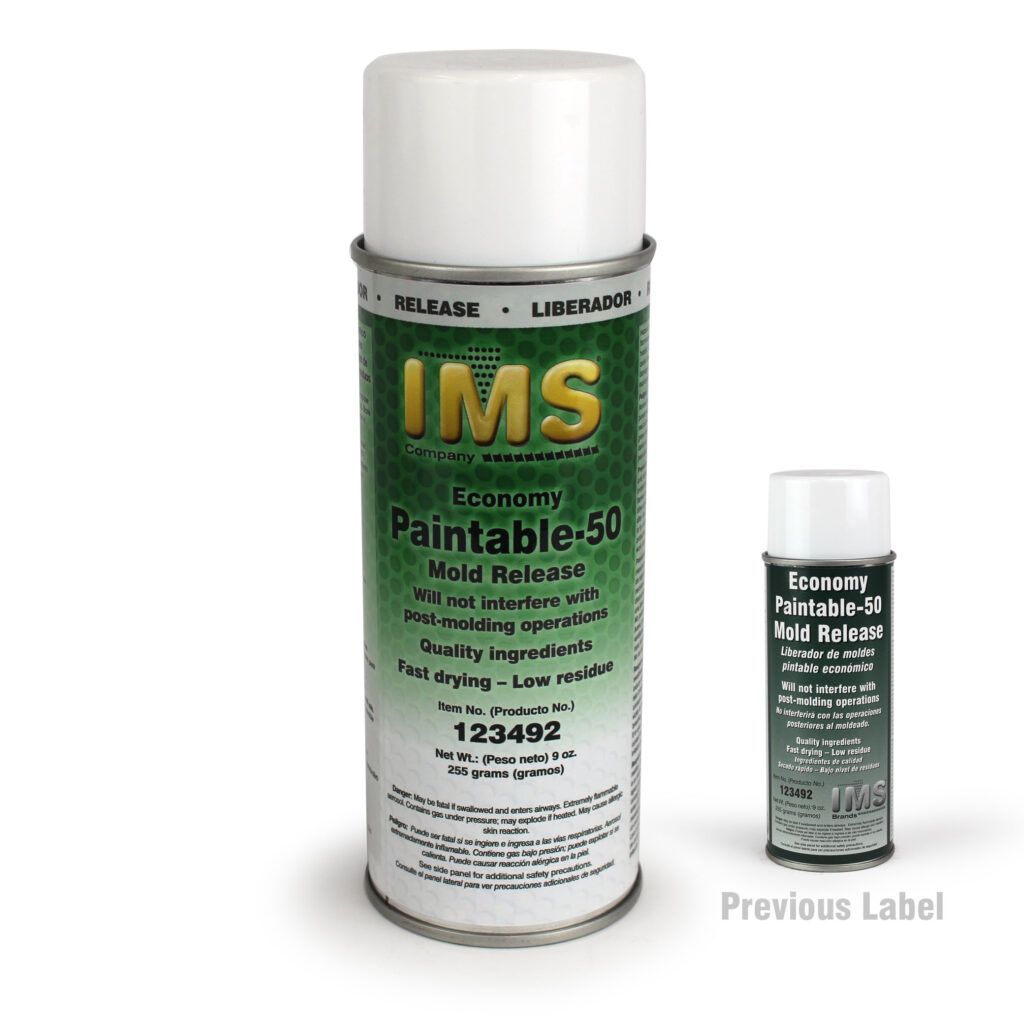 Mold Release, Paintable-50, Economy, Aerosol Spray