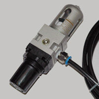 Filter Regulator, 1/4" NPT, 0 to 60 psi Adjustable for Model 1250VPA and 1250PLVPA Mini Loaders