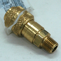 Coupler, 30 Series, 1/4" Body, 1/4" Male