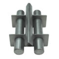 Hopper Magnet, Heavy Duty 4″ x 6″ 304 Stainless Steel