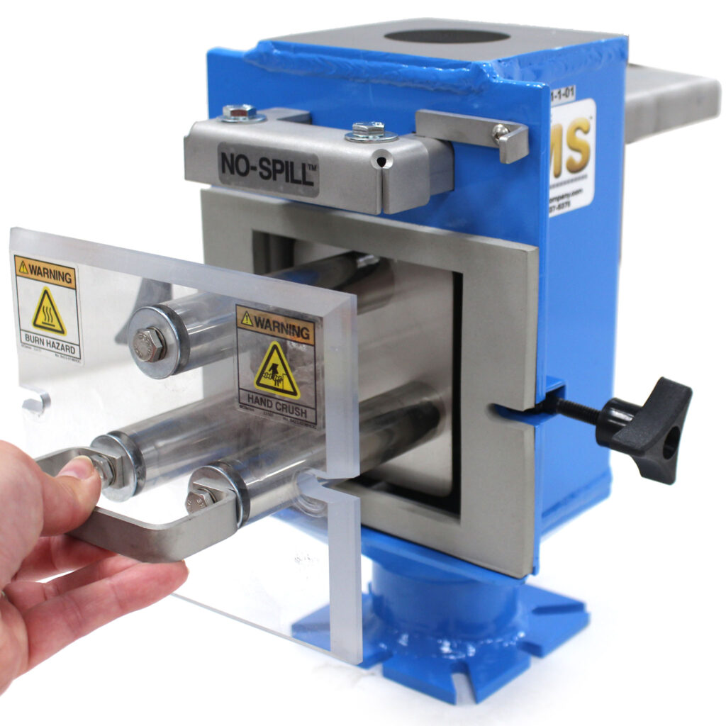 Drawer Magnet, 4" x 4", with Undrilled Blank Steel Top Flange and Universal Slotted Bottom Flange