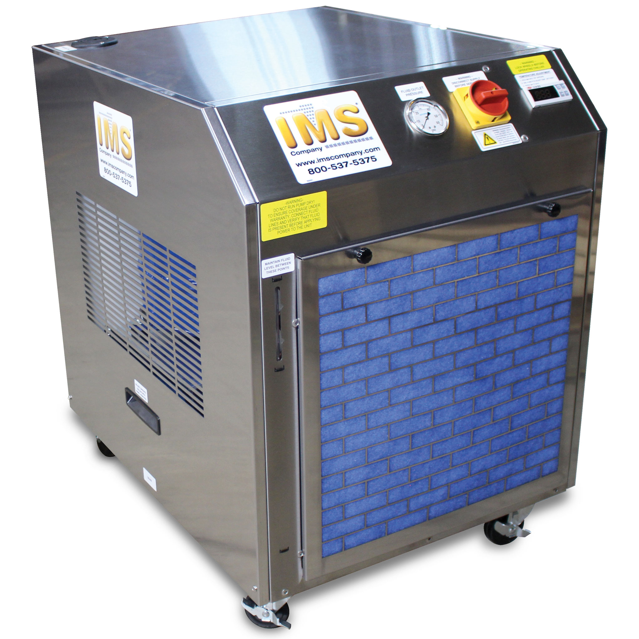 Chiller, J Series, 4300 Btu/hr, 230/60/1 Volt, Complete with Casters. - Image 1