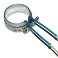 Heater Band, 1-3/4″ Inside Diameter x 1″ Wide, Mica, 240 Volt, 175 Watt, 12″ Flex Leads