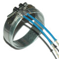 Heater Band, 3″ Inside Diameter x 1″ Wide, Mica, 120 Volt, 300 Watt, 12″ Flex Leads