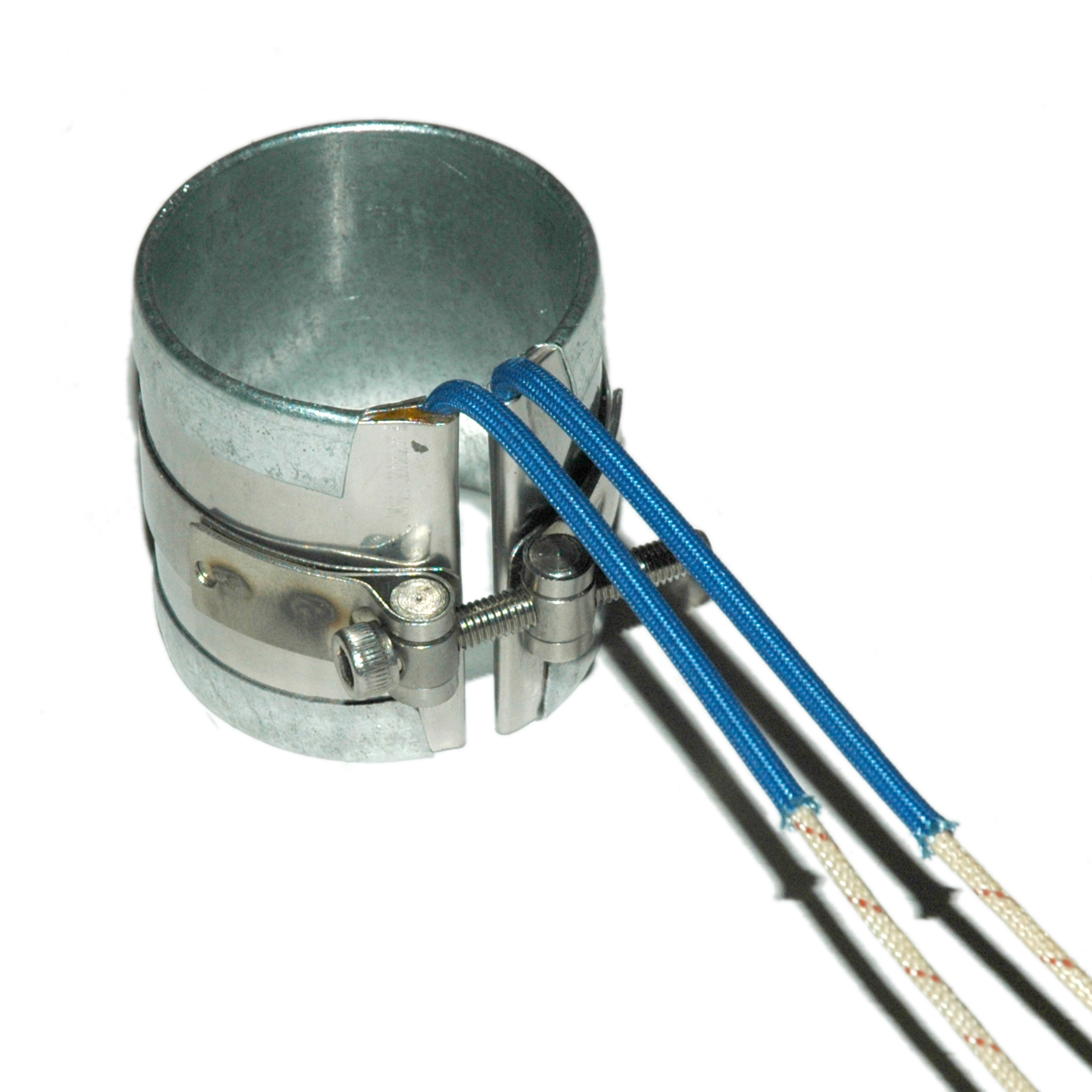 Heater Band, 1-3/4" Inside Diameter x 2" Wide, Mica, 240 Volt, 350 Watt, 12" Flex Leads - Image 2