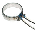 Heater Band, 3-1/8″ Inside Diameter x 1″ Wide, Mica, 240 Volt, 350 Watt, 12″ Flex Leads