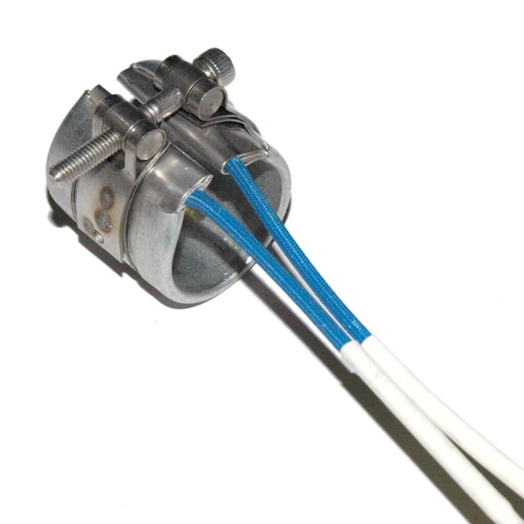 Heater Band, 1-3/16" Inside Diameter x 1-3/8" Wide, 240 Volt, 150 Watt, 12" Flex Leads