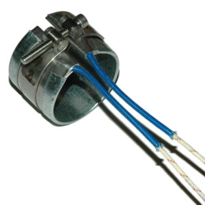 Heater Band, 1-3/4" Inside Diameter x 1-1/2" Wide, Mica, 240 Volt, 250 Watt, 12" Flex Leads