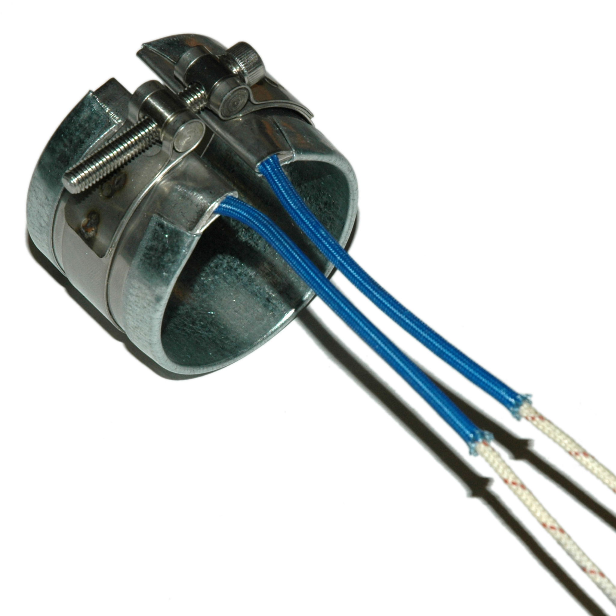 Heater Band, 1-3/4" Inside Diameter x 1-1/2" Wide, Mica, 240 Volt, 250 Watt, 12" Flex Leads - Image 1