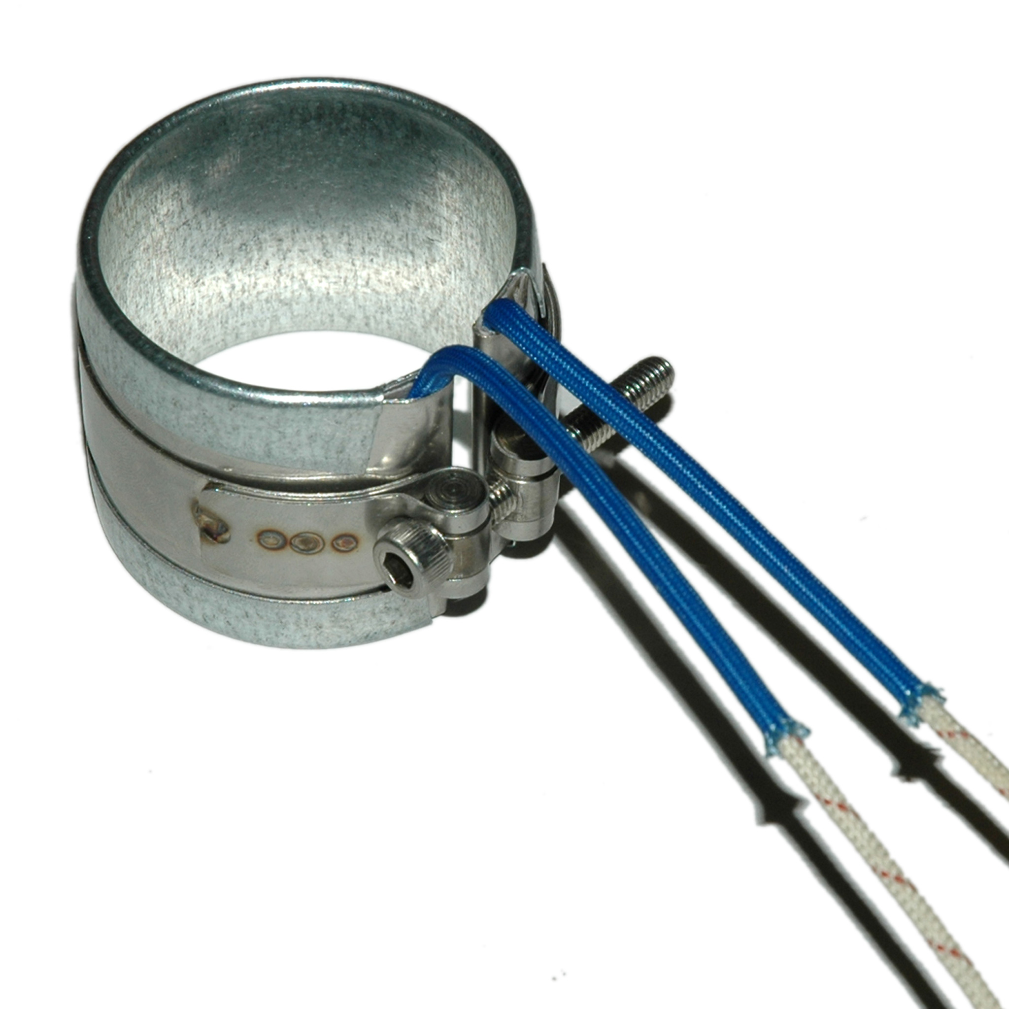 Heater Band, 1-3/4" Inside Diameter x 1-1/2" Wide, Mica, 240 Volt, 250 Watt, 12" Flex Leads - Image 2