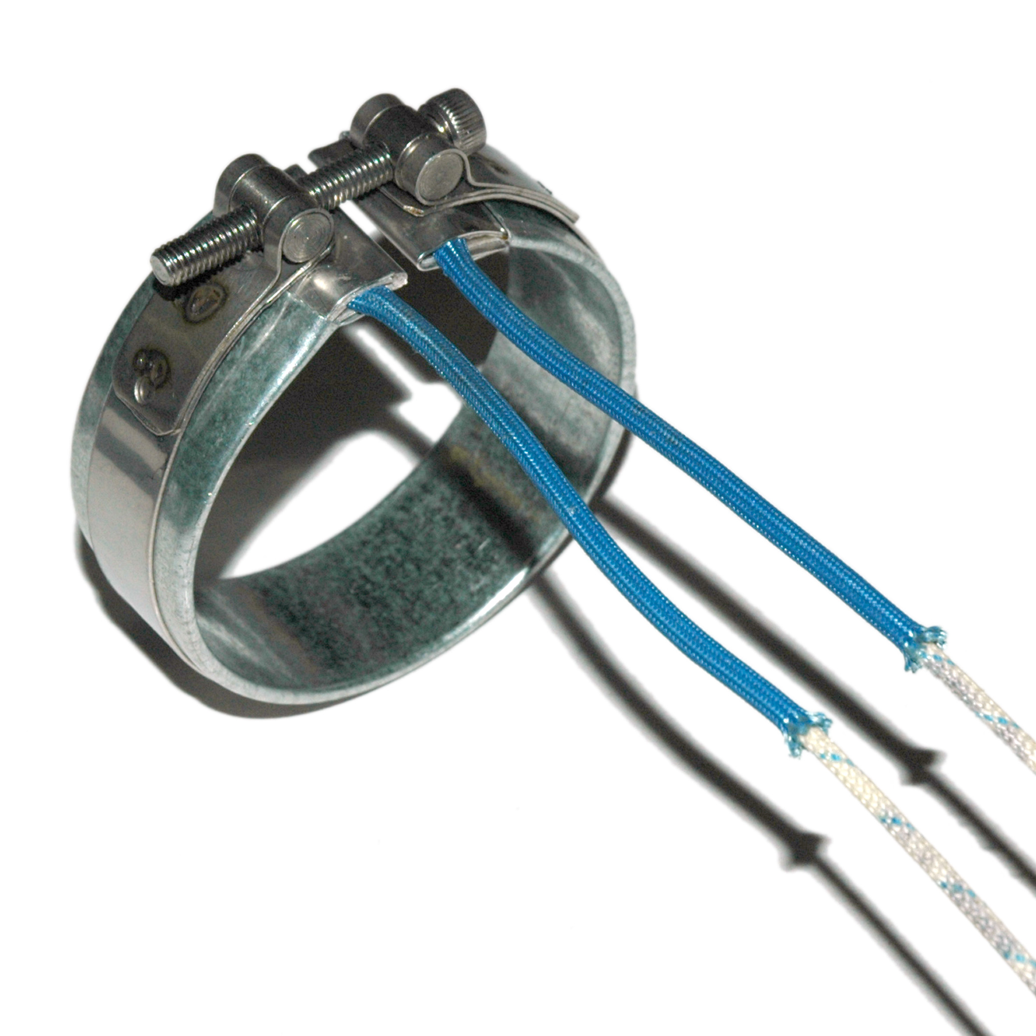 Heater Band, 2-1/2" Inside Diameter x 1" Wide, Mica, 120 Volt, 300 Watt, 12" Flex Leads - Image 1