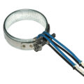 Heater Band, 2-1/2″ Inside Diameter x 1″ Wide, Mica, 120 Volt, 300 Watt, 12″ Flex Leads