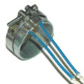 Heater Band, 2″ Inside Diameter x 1″ Wide, Mica, 240 Volt, 200 Watt, 12″ Flex Leads
