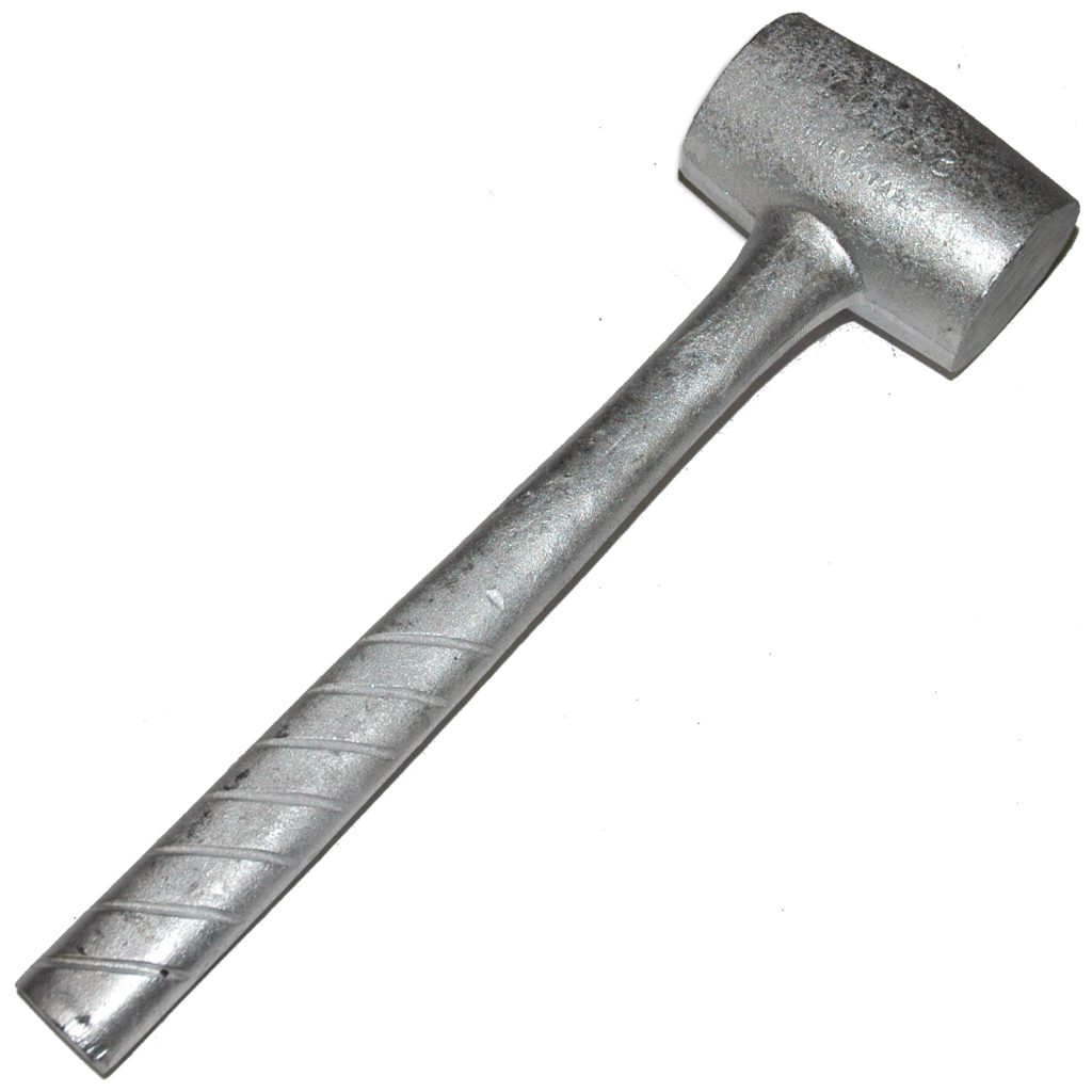Mold Hammer 3 lb. Aluminum, 13-1/2" long