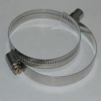 Band Clamp TC Adaptor, 4-1/8 - 7 Dia,