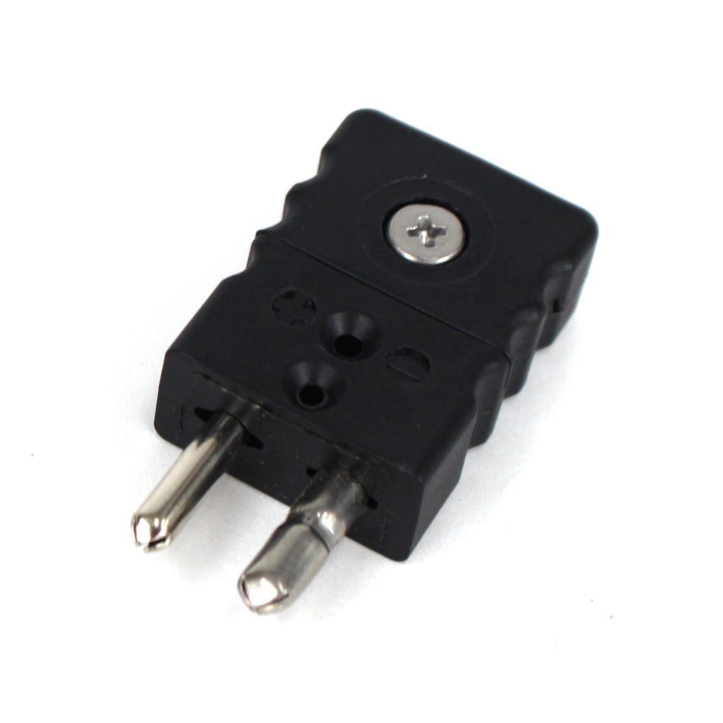 Polarized Thermocouple Male Plug, Type J