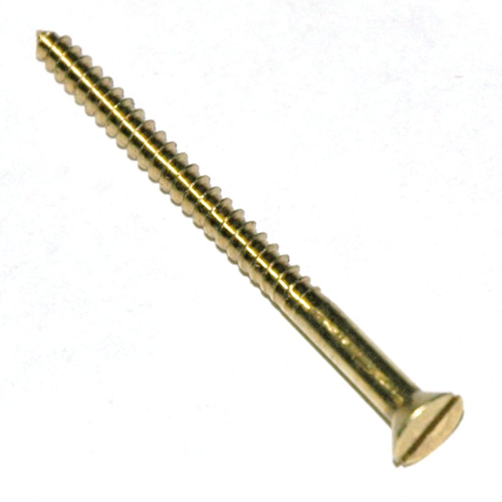 Brass Screw for Large Sprue Puller, 10 x 2-1/2"