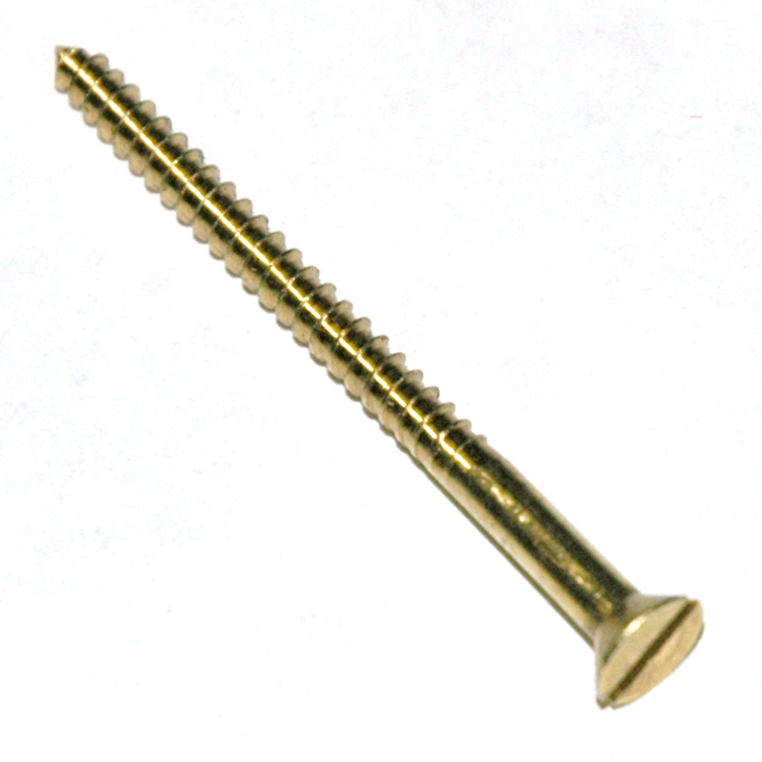 Brass Screw for Large Sprue Puller, 10 x 2-1/2" - Image 1