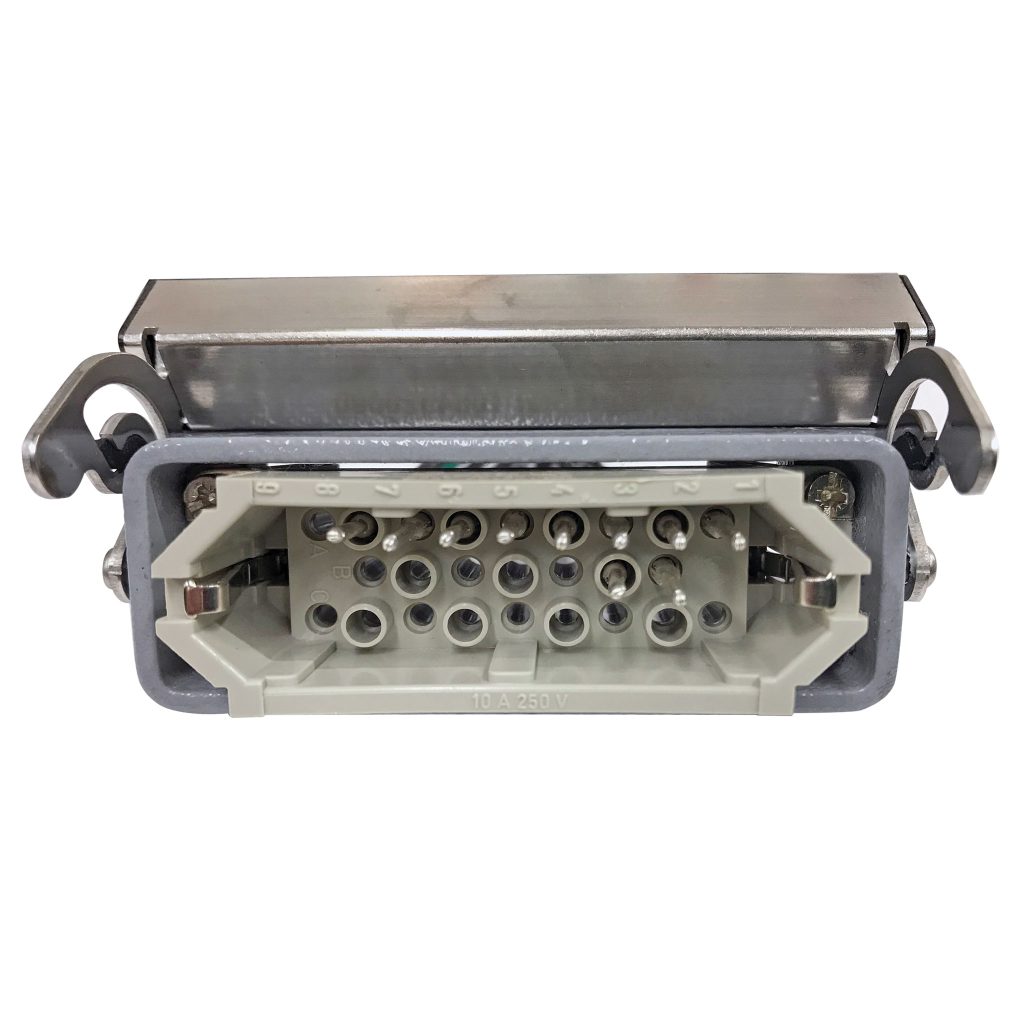 Male Mold Heater Connector, with Numbered Pigtails, Butt Connectors, for 5 Zone Temp Control System