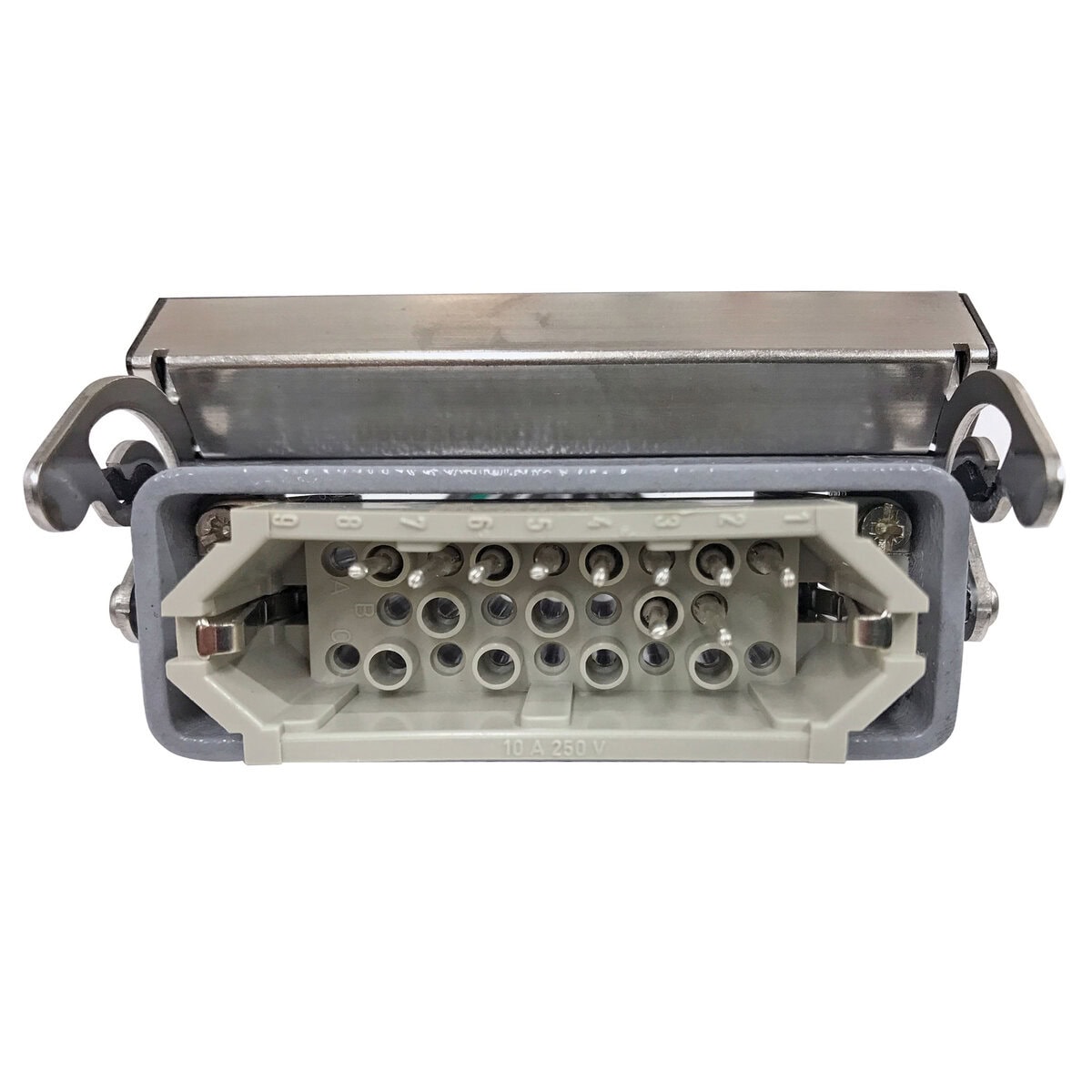 Male Mold Heater Connector, with Numbered Pigtails, Butt Connectors, for 5 Zone Temp Control System - Image 2