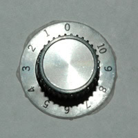 Knob with 0 to 10 Scale Markings