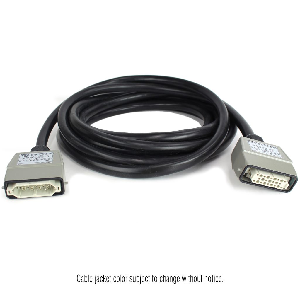 Mold Power Cable for 8-Zone Mold Temperature Control System, 20' Length