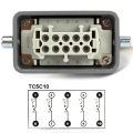 Thermocouple Cable for 5-Zone Mold Temperature Control System, 10′ Length