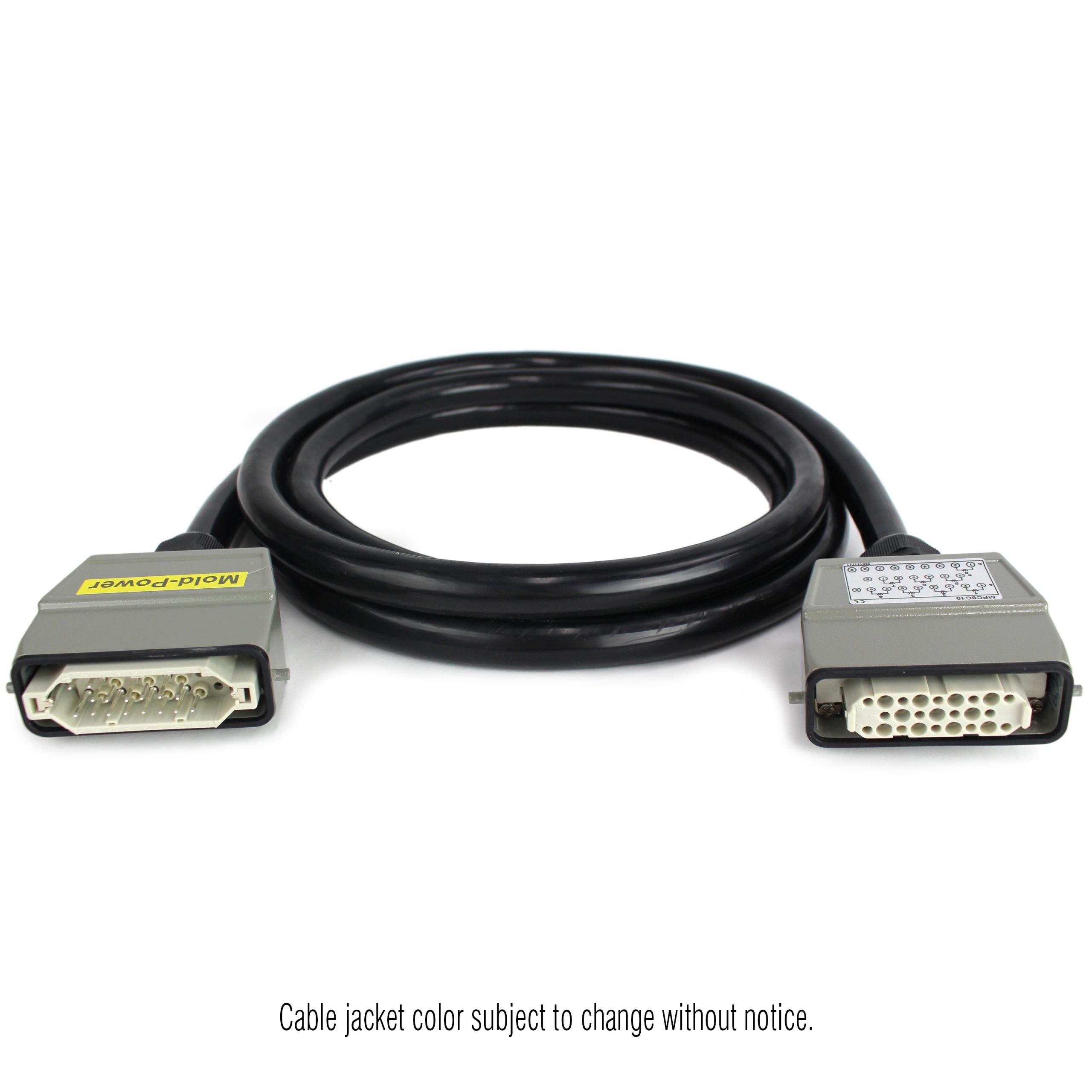 Mold Power Cable for 8-Zone Mold Temperature Control System, 10' Length - Image 1