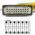 Thermocouple Cable for 12-Zone Mold Temperature Control System, 10′ Length