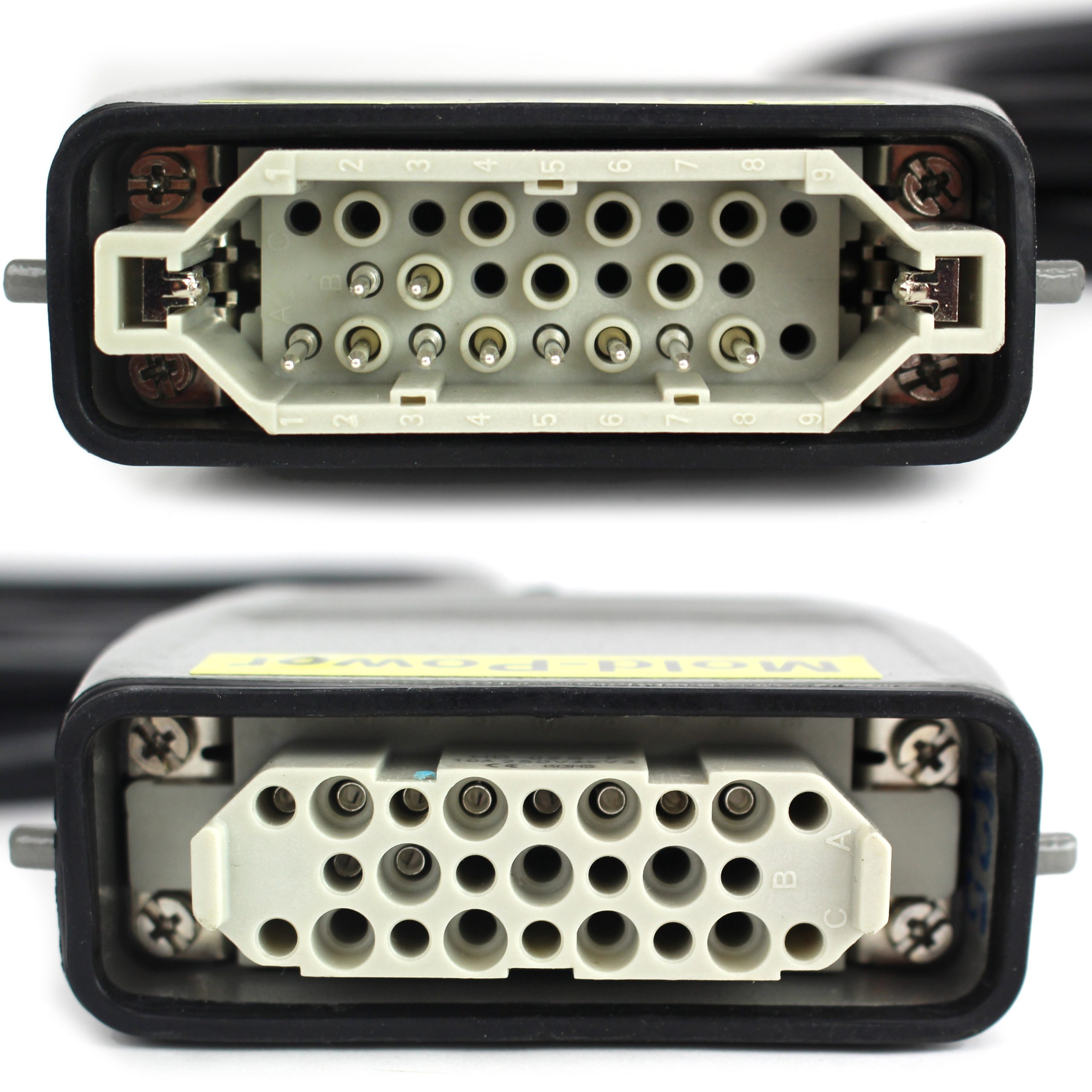 Mold Power Cable for 5-Zone Mold Temperature Control System, 10' Length - Image 2