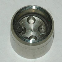 Ejectorjet Vacuum Break/Air Ejector, 3/4" Diameter and Length, .3116" Orifice.