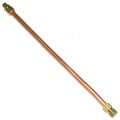 Bendable Copper Tube, 13″ OAL with 1/8″ Female NPT End And 1/8″ NPT End.