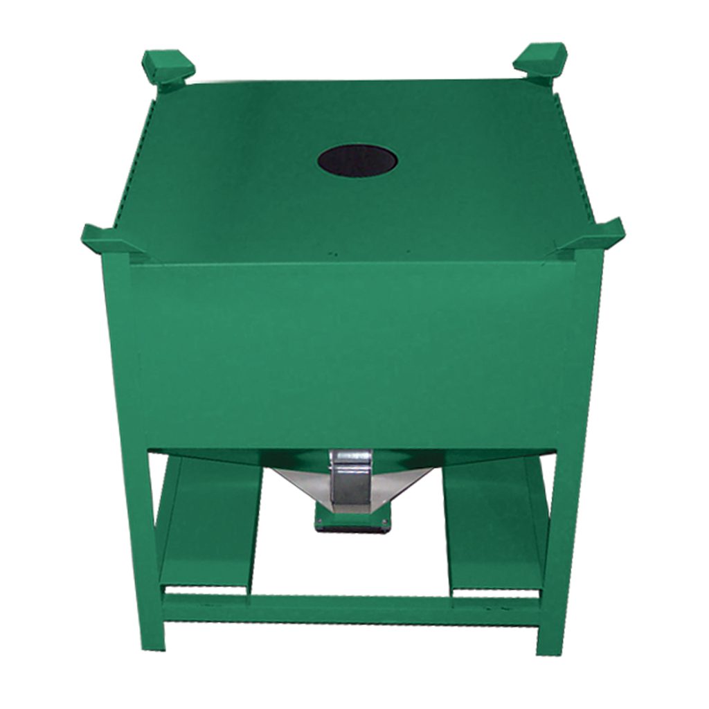 Hopper Cover Option, One-Piece with 8" Center