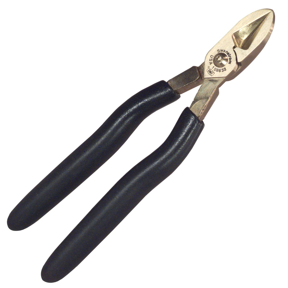 Bronze Sprue Puller Tool, 15 Degree Flat Back, Serrated Jaw Edge - Image 1