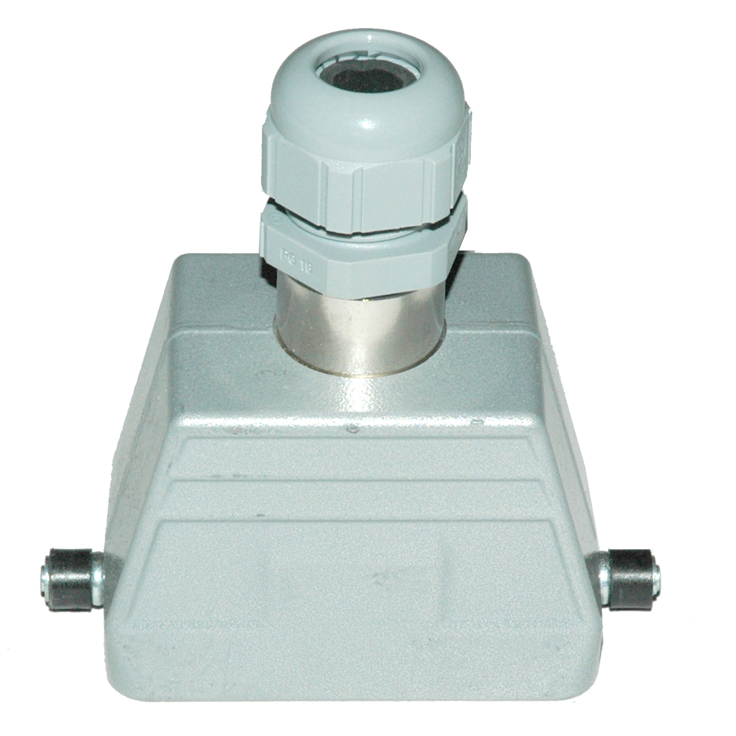 Metal Cable Hood with Strain Relief, - Image 1