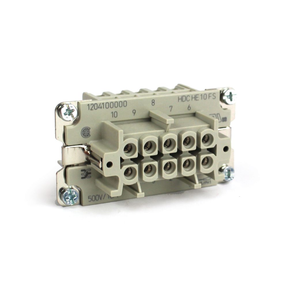 Plastic Female Insert withSocket Contacts