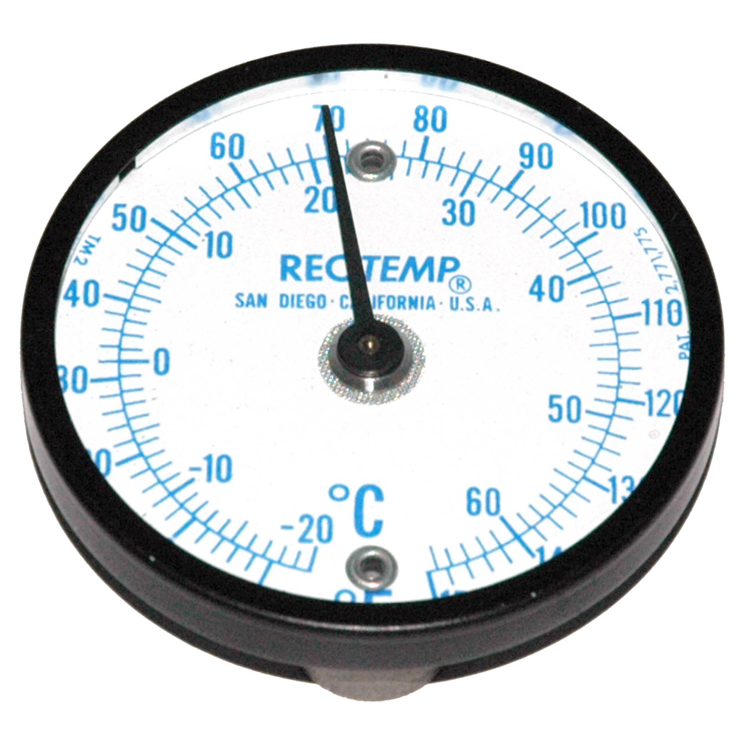 Surface Thermometer, Dual Magnetic Mounts, 0 to 150 Degrees F, -20 to 65 Degrees C. - Image 1