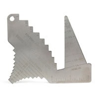 Hose And Fitting Sizer, Stainless Steel