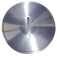 Lid, for 24" Diameter Hopper, w Handle & Flange