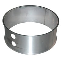 Drying Hopper Extension Cylinder, 10" High for 24" Diameter Hoppers