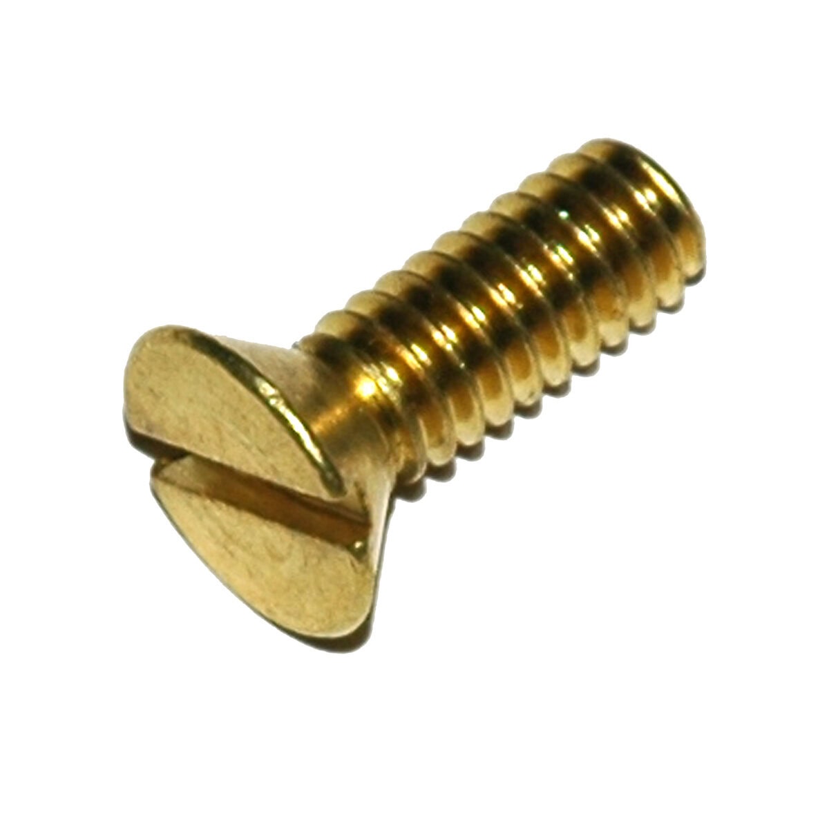 Brass Screw for Brass Scraper Handle, 1/4"-20 Thd x 3/4" Length - Image 1