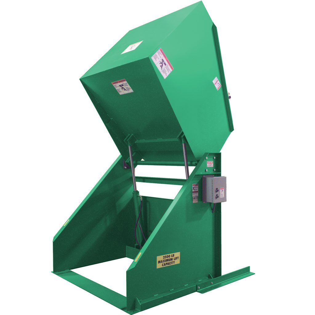 Gaylord Dumper, 2,500 lb Capacity, 115/60/1