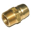 Plug, ST Series, 1-1/4″ Body, 1-1/4″-115 Male NPT, Brass