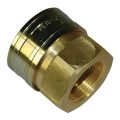 Coupler, ST Series, 1-1/4″ Body, 1-1/4″-115 Female NPT, Brass